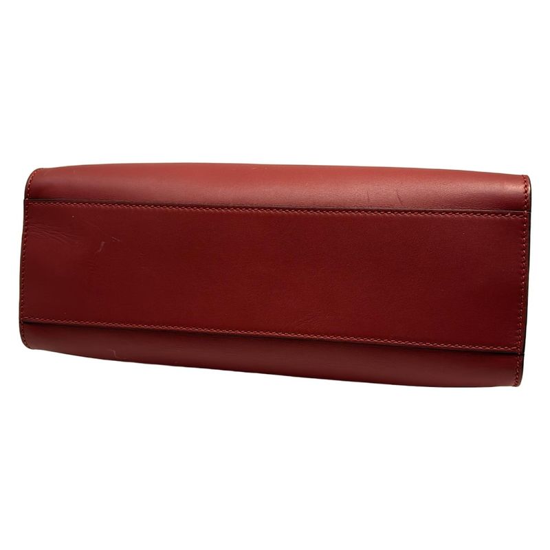 Gucci Handbag Nim Fair 459076 Red Leather