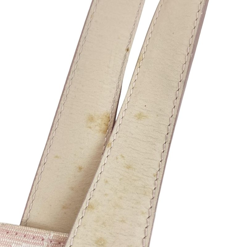 Chanel New Travel Line Tote GM Light Pink X White X Ivory Gold Hardware Leather