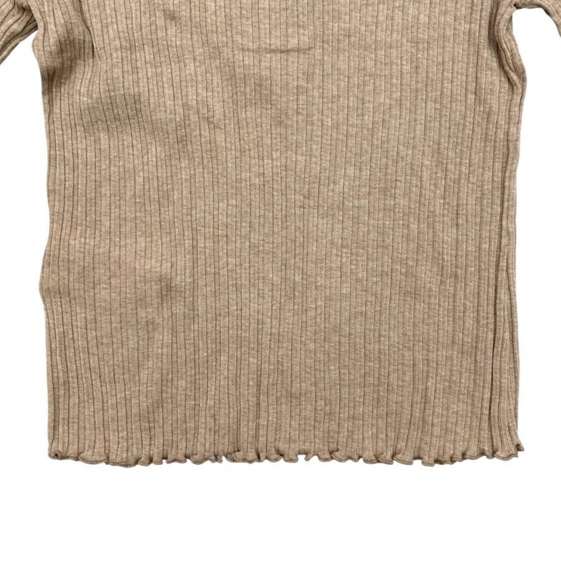 Fendi Short Sleeve Polo Shirt Knit Sweater Floral Motif Fs9713 Asng Size S