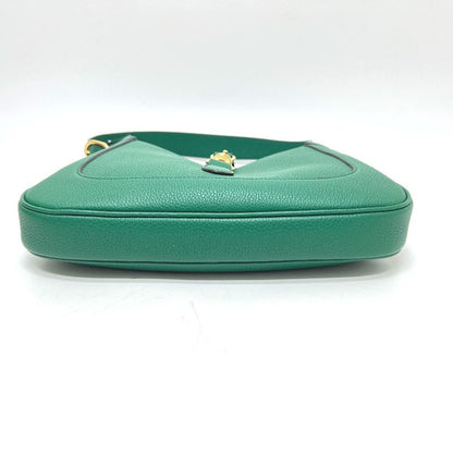Gucci Shoulder Bag Jackie 1961 Small 810232 Leather Green