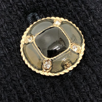 Chanel Jacket Coco Neige Collection P79691 Wool Black