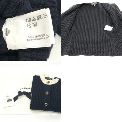 Chanel Jacket Coco Neige Collection P79691 Wool Black