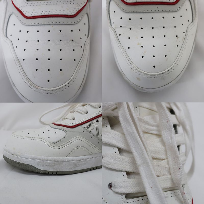 Dior Sneakers - High Cut Trotter Pattern White X Red White Red Size