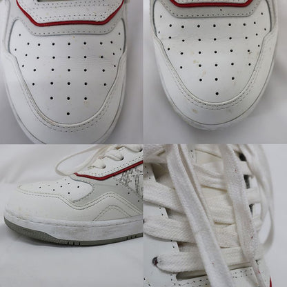 Dior Sneakers - High Cut Trotter Pattern White X Red White Red Size