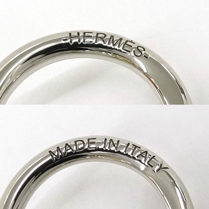 Hermes Scarf Ring Twirly Bell Metal GP GD SV Accessories - Women's