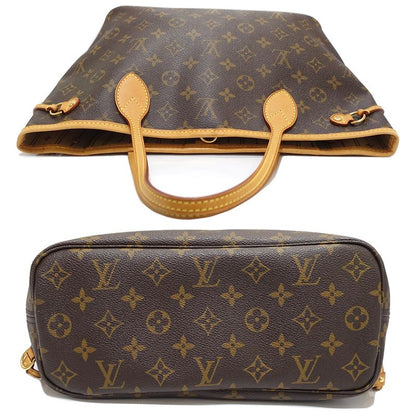 Louis Vuitton Neverfull PM Monogram M50155 Mb0038 Brown Gdhardware Tote