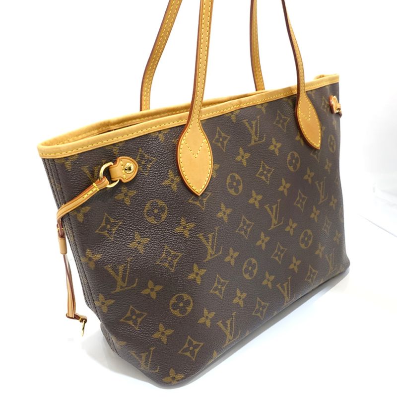 Louis Vuitton Neverfull PM Monogram M50155 Mb0038 Brown Gdhardware Tote