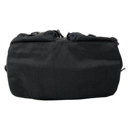 Prada Backpack Sac With Pouch Medium Re-nylon Backpack 1bz811 Black Re-nylon