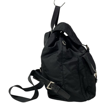 Prada Backpack Sac With Pouch Medium Re-nylon Backpack 1bz811 Black Re-nylon
