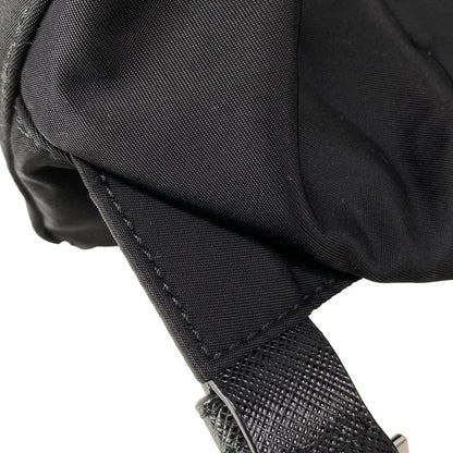 Prada Backpack Sac With Pouch Medium Re-nylon Backpack 1bz811 Black Re-nylon