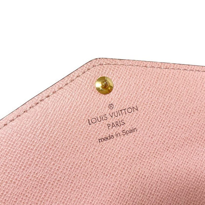 Louis Vuitton Monogram Portefeuille Sarah M62235 Rose Ballerine Long Wallet