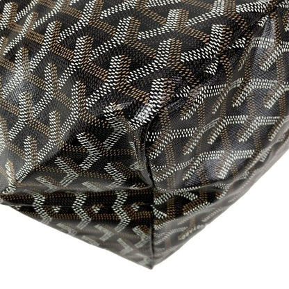 Goyard Saint Louis GM Aas020176 Black×brown×white Leather