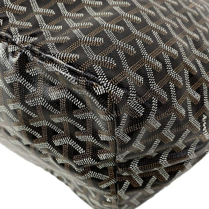 Goyard Saint Louis GM Aas020176 Black×brown×white Leather