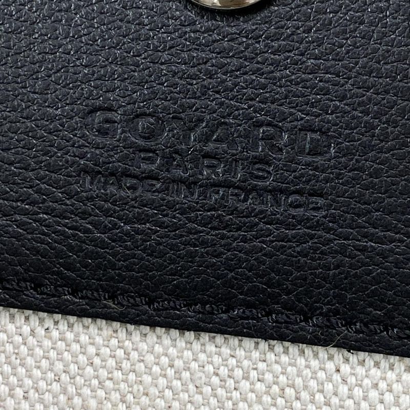 Goyard Saint Louis GM Aas020176 Black×brown×white Leather