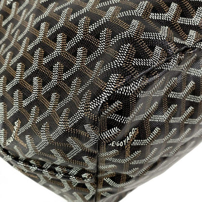 Goyard Saint Louis GM Aas020176 Black×brown×white Leather