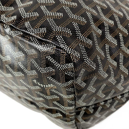 Goyard Saint Louis GM Aas020176 Black×brown×white Leather