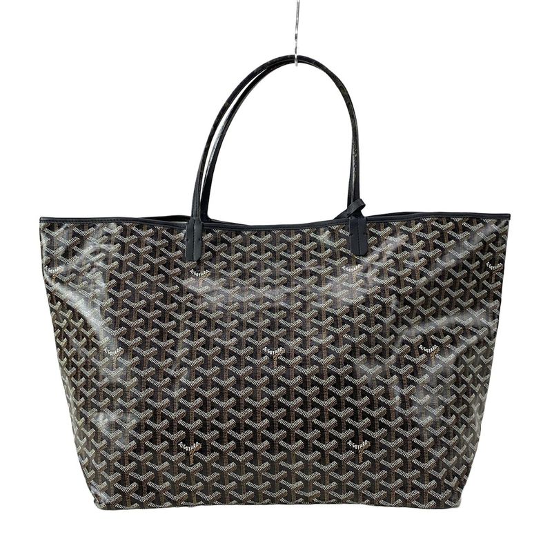 Goyard Saint Louis GM Aas020176 Black×brown×white Leather