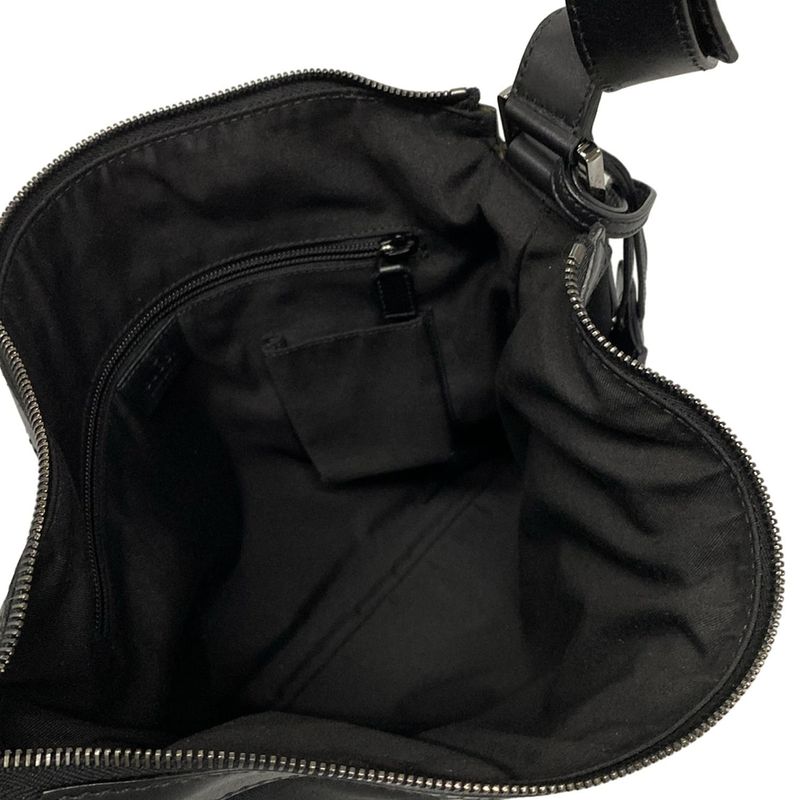 Gucci Shoulder Bag - 148476 Black Leather