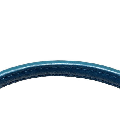 Fendi Handbag Nano Peekaboo 7ar993 Light Blue Mini Size Leather