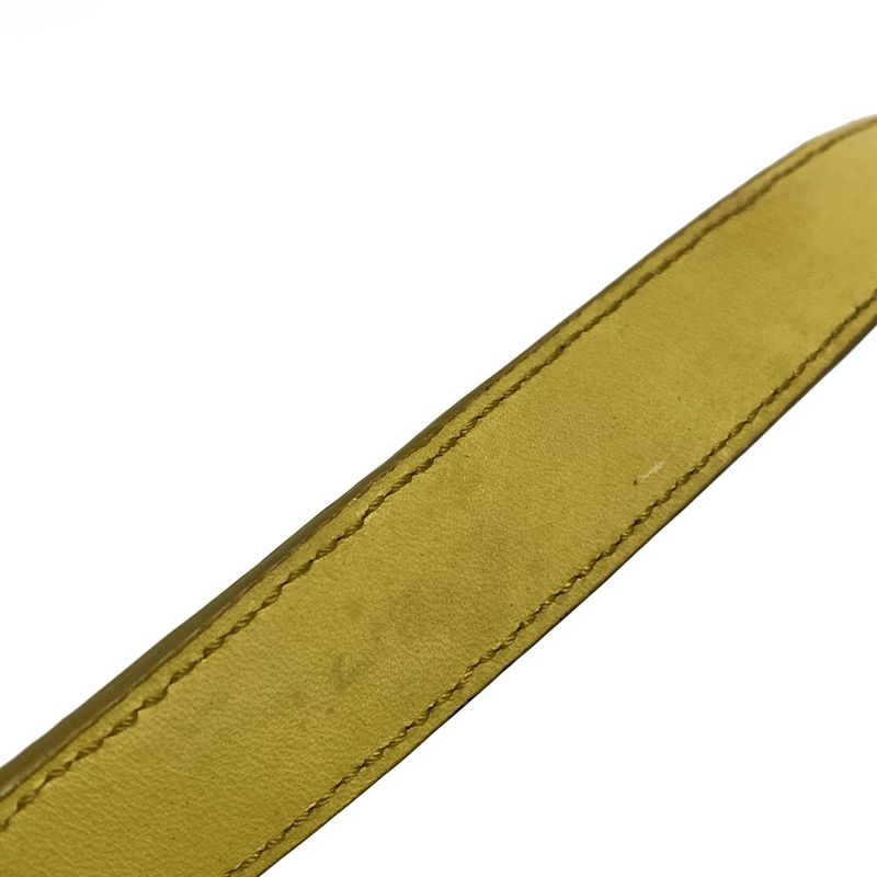 Bottega Veneta Intrecciato 188853 Yellow X Light Green Leather