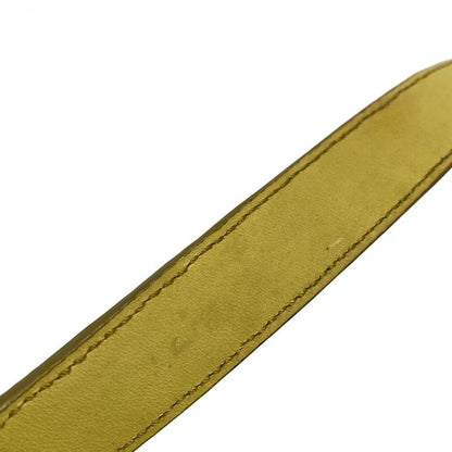 Bottega Veneta Intrecciato 188853 Yellow X Light Green Leather