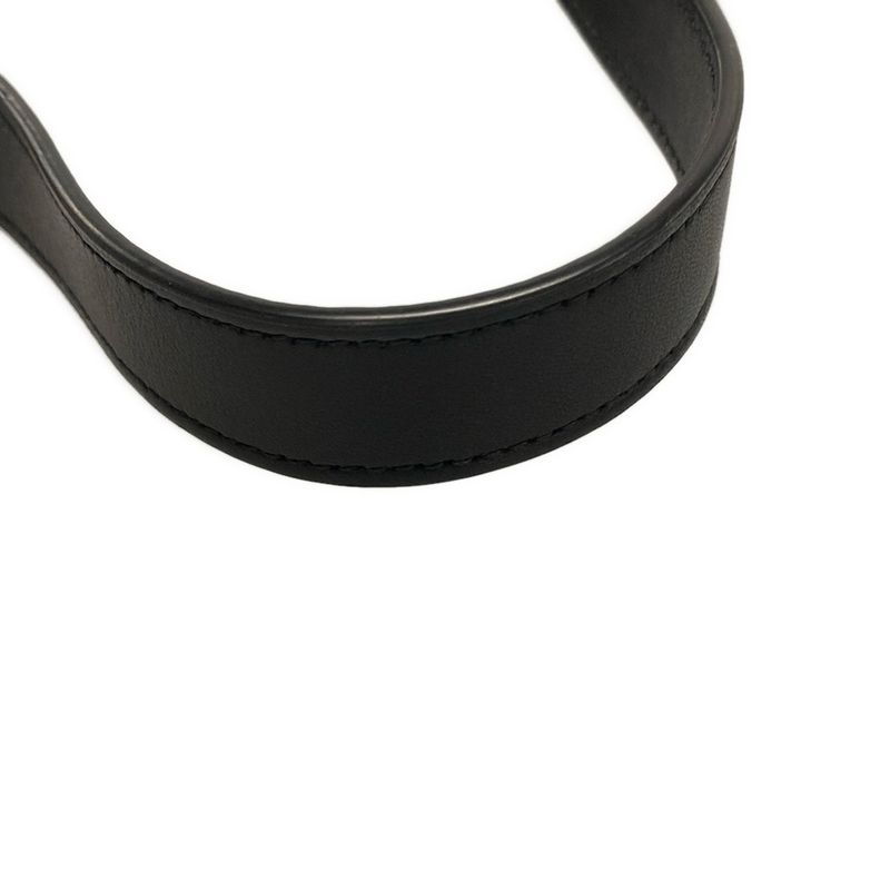 Saint Laurent Paris Shoulder Bag Hobo 697918 Black Leather