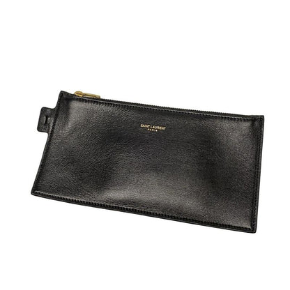 Saint Laurent Paris Shoulder Bag Hobo 697918 Black Leather