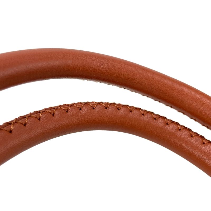 Hermes Steeple 25 Purple Brown And White Tote Bag