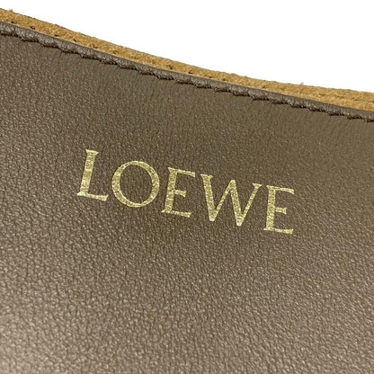 Loewe Puzzle Fold Tote XXL Dark Brown Leather