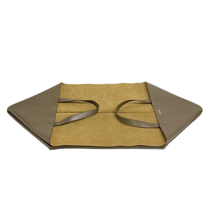 Loewe Puzzle Fold Tote XXL Dark Brown Leather