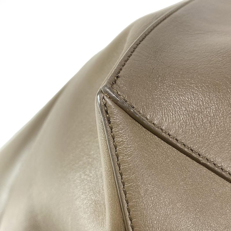 Loewe Puzzle Fold Tote XXL Dark Brown Leather