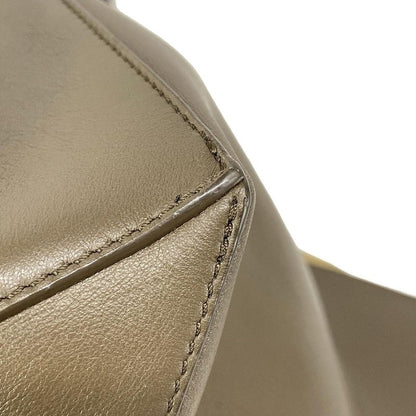 Loewe Puzzle Fold Tote XXL Dark Brown Leather