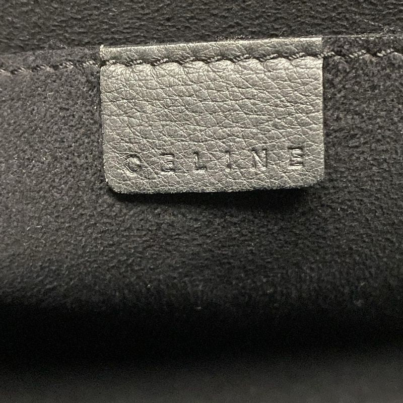 Celine Tote Boogie Bag Black Studded Leather