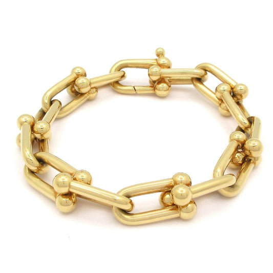 Tiffany & Co Bracelet Hardware Large Links 18K Yellow Gold