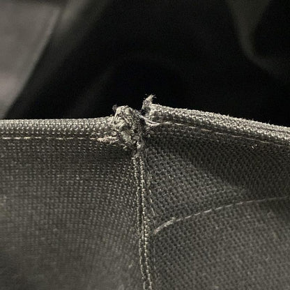 Chanel Tote Bag - Black And White Coco Mark / Chain Shoulder / Gold Hardware