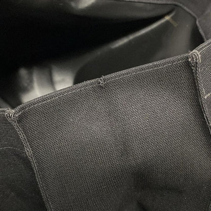 Chanel Tote Bag - Black And White Coco Mark / Chain Shoulder / Gold Hardware