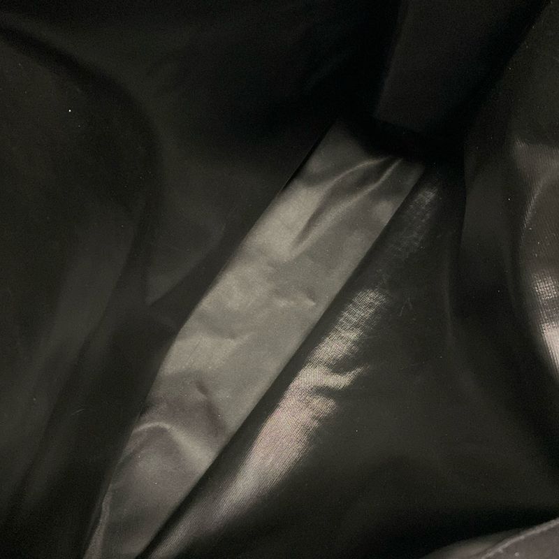 Chanel Tote Bag - Black And White Coco Mark / Chain Shoulder / Gold Hardware