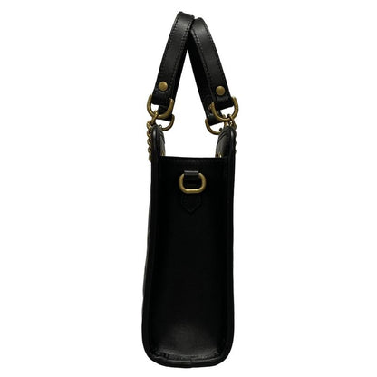 Gucci Handbag GG Marmont 696123 Black Chain Handle/mini Bag/quilted Leather