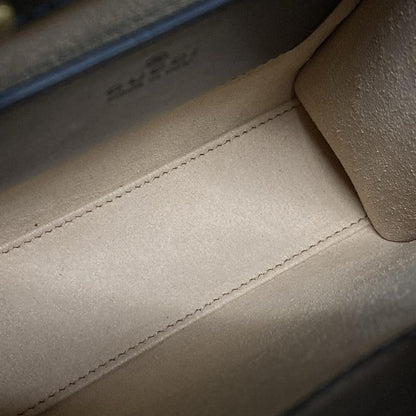 Gucci Handbag GG Marmont 696123 Black Chain Handle/mini Bag/quilted Leather