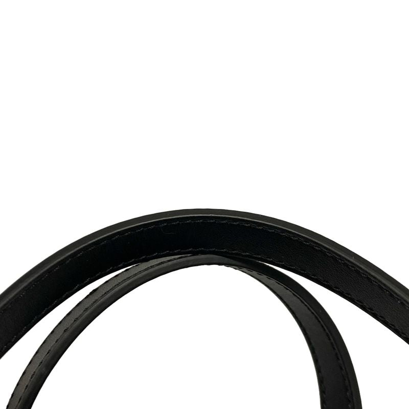 Gucci Handbag GG Marmont 696123 Black Chain Handle/mini Bag/quilted Leather