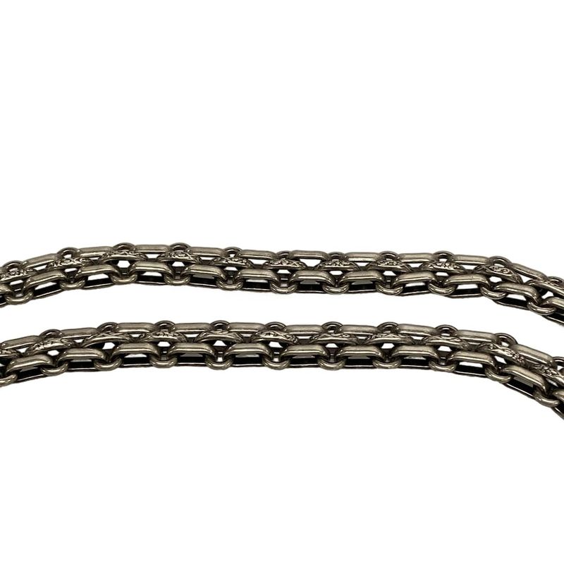 Chanel Tote Bag 255matelasse Black Mademoiselle Chain/vintage Silver Hardware