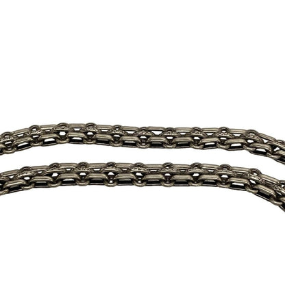 Chanel Tote Bag 255matelasse Black Mademoiselle Chain/vintage Silver Hardware