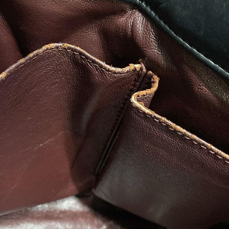 Chanel Tote Bag 255matelasse Black Mademoiselle Chain/vintage Silver Hardware