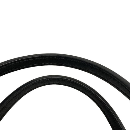 Loewe Tote Bag Anagram Pattern Navy And Ivory Leather