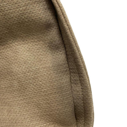 Chanel Tote Bag Deauville Line MM Beige X Dark Brown Chain Shoulder / Silver