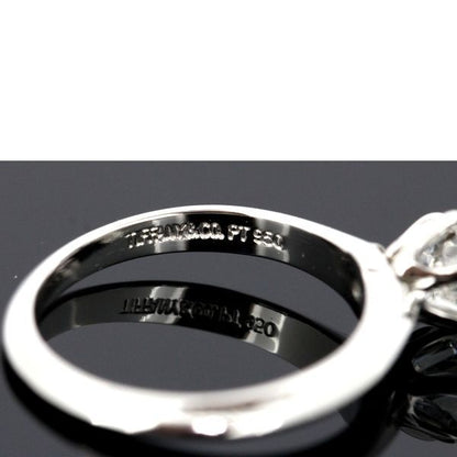 Tiffany & Co Solitaire 058ct Diamond Ring G-vs1 Pt950