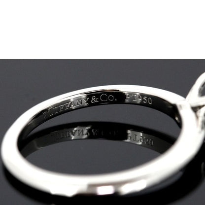 Tiffany & Co Square Princess 053ct F-vs1-3ex Diamond Ring Pt950