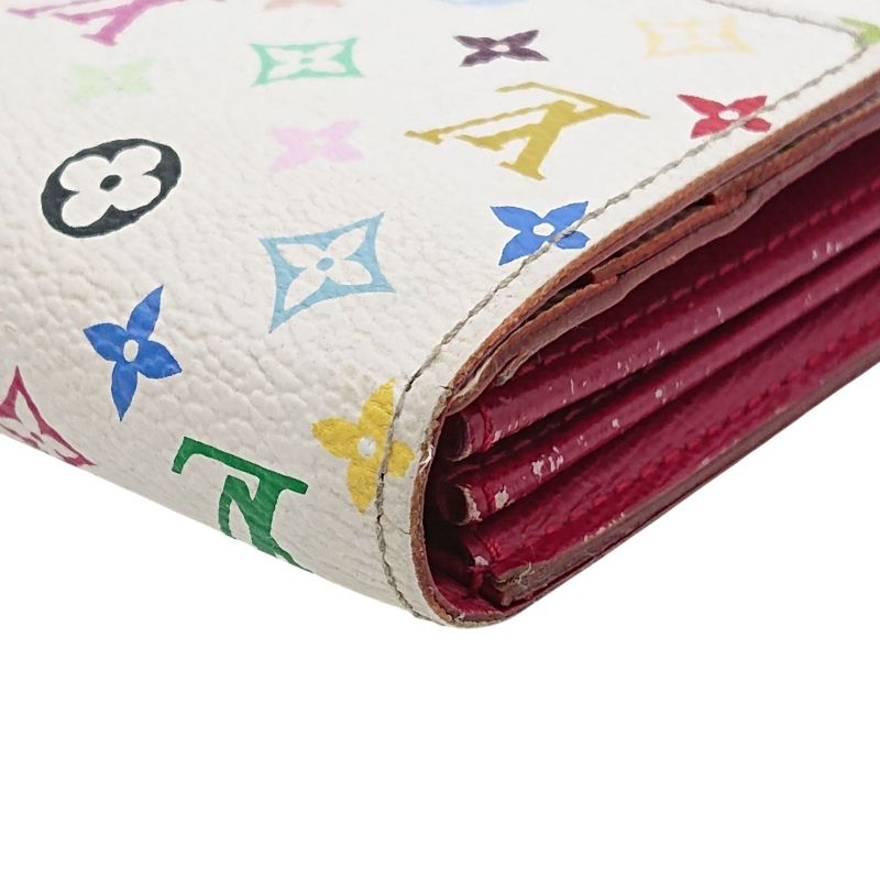 Louis Vuitton Sarah Multicolor Fig Long Wallet With Storage Bag