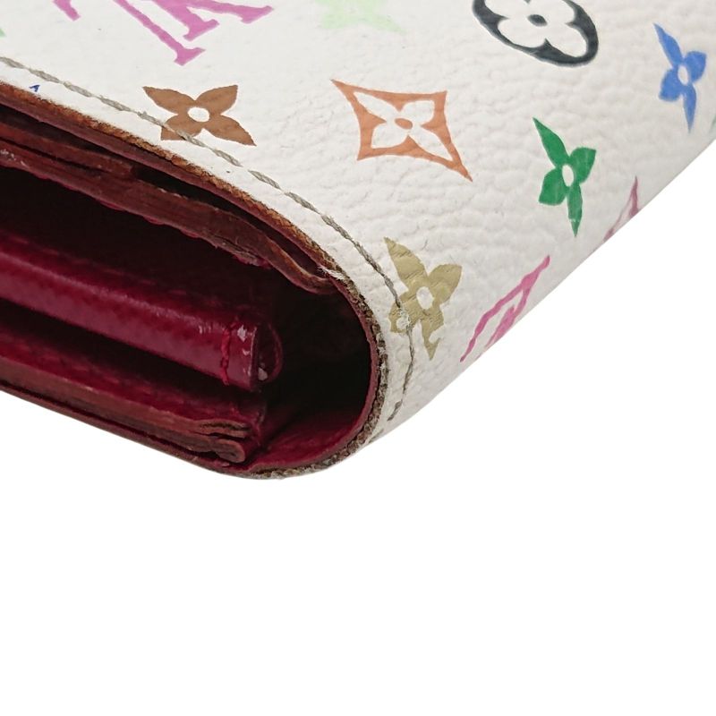 Louis Vuitton Sarah Multicolor Fig Long Wallet With Storage Bag
