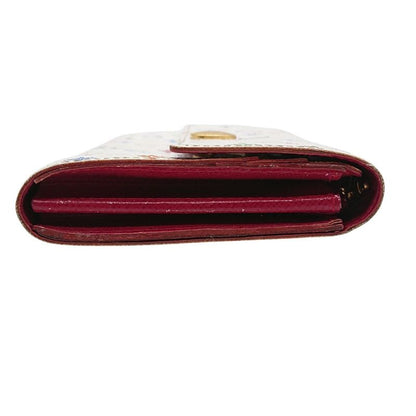Louis Vuitton Sarah Multicolor Fig Long Wallet With Storage Bag